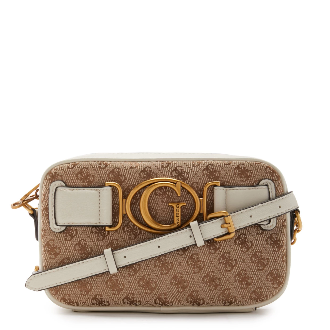 GUESS Aviana Beige Crossbody Bag HWJB84-14140-LTS