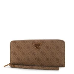 GUESS Alexie Bruine Ritsportemonnee SWBB84-16460-LTL