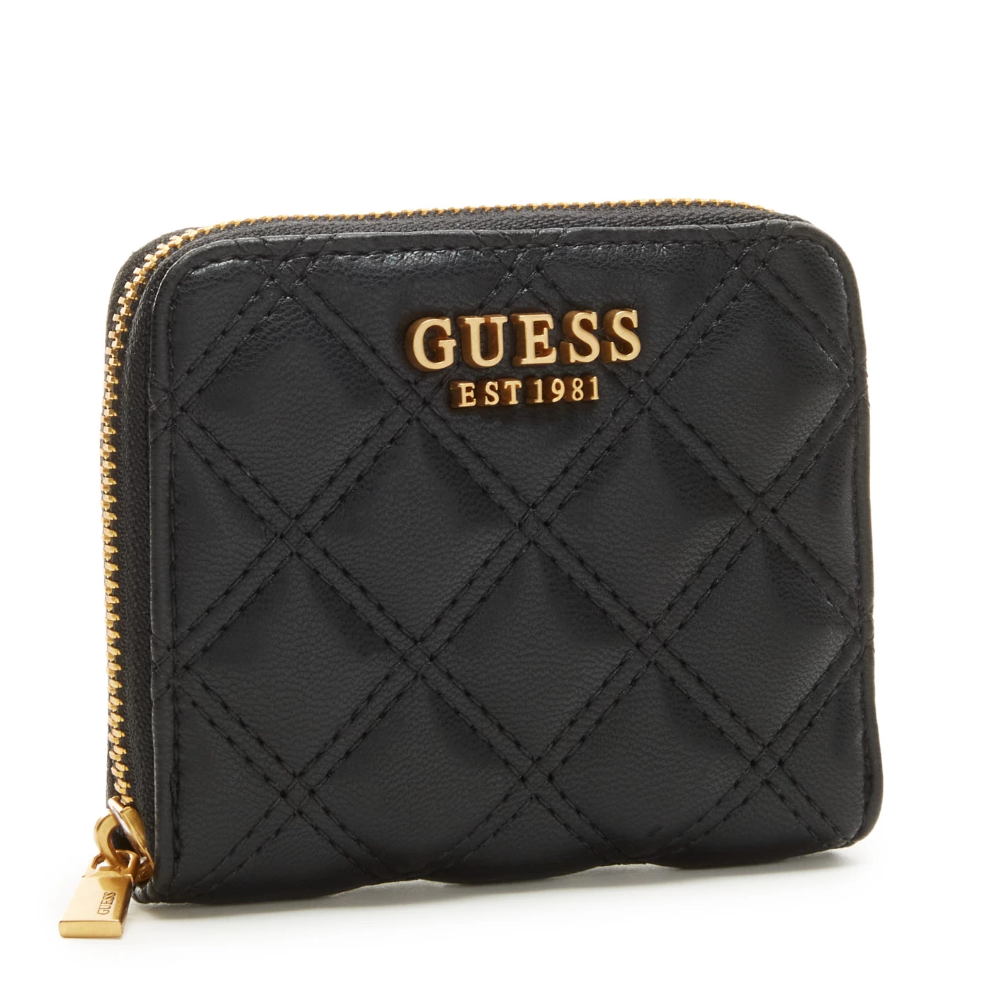 GUESS Giully Zwarte Ritsportemonnee SWQA87-48370-BLA - Image 3