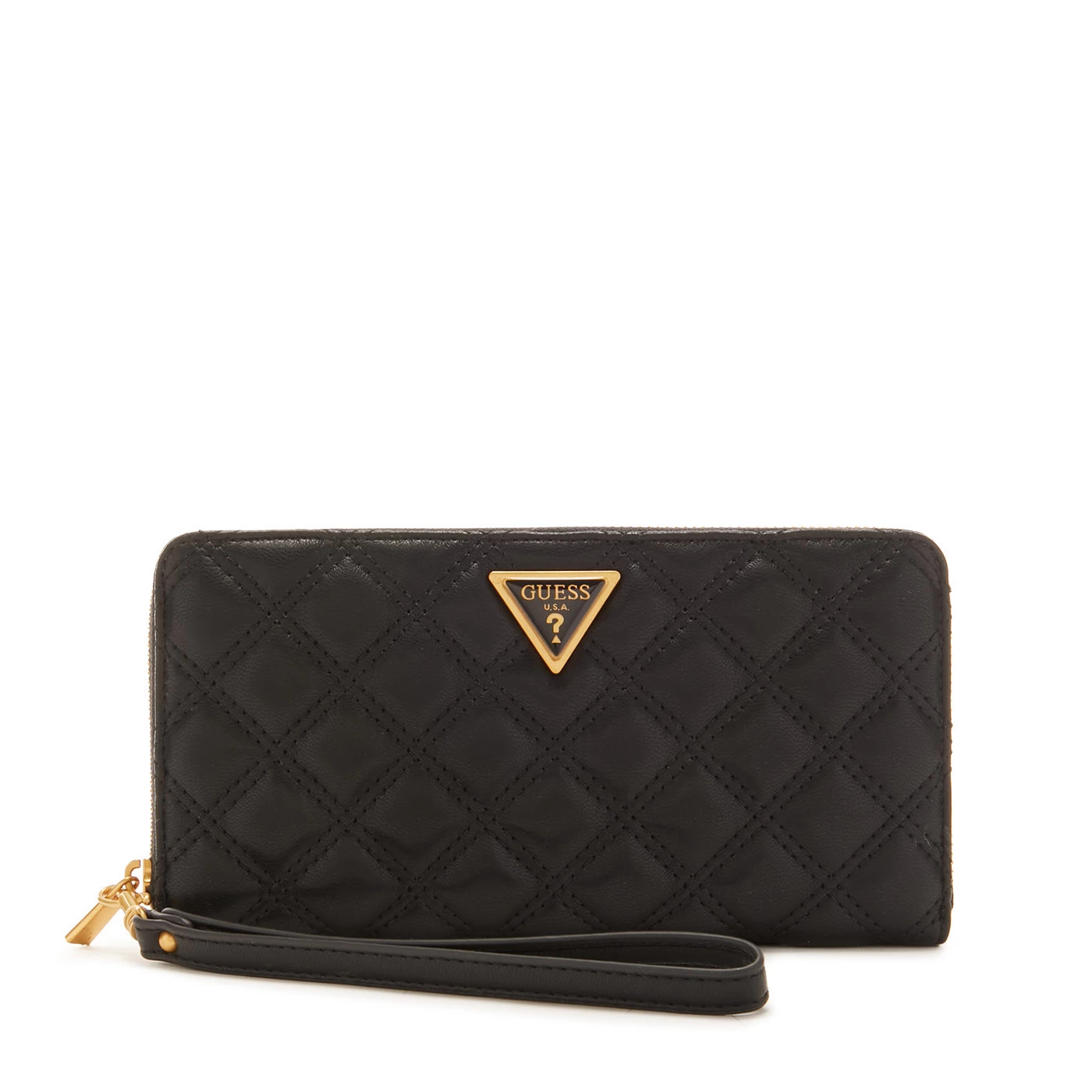 GUESS Giully Zwarte Ritsportemonnee SWQA87-48630-BLA