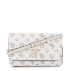 GUESS Noelle Witte Crossbody Tas HWPT78-79790-WLO