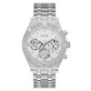 Mens Guess Watches® Silver Case Stainless Steel Watch - GW0455G1