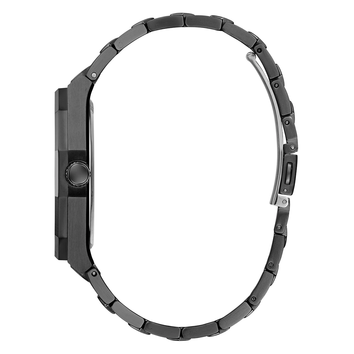 Mens Guess Black Octagonal Case Watch - GW0575G3 - Image 2