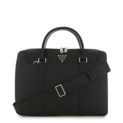 GUESS Zwarte Aktetas HMECSA-P3138-BLA