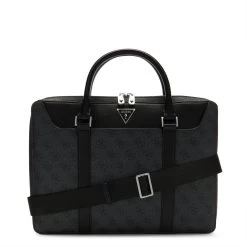 GUESS Vezzola Zwarte Aktetas HMEVZL-P3138-BLA