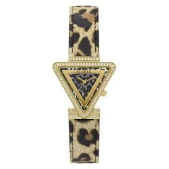 Guess Watches® Triangle Leopard Leather Watch - GW0504L3
