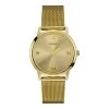Mens Guess Gold-Tone Slim Watch - U0280G3