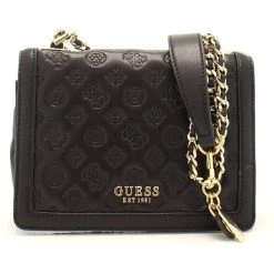 Guess Abey Debossed-Logo Mini Crossbody