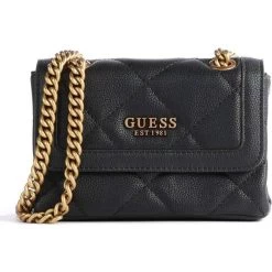 Guess Abey Quilted Mini Crossbody Bag