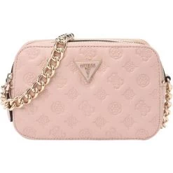 Guess Noelle Debossed-Logo Mini Crossbody
