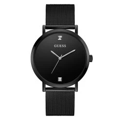 Mens Guess Ionic Plated Diamond Marker Watch - GW0248G3