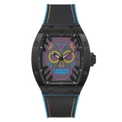 Mens Guess Watches® Day Of The Dead Silicone Watch - GW0506G1