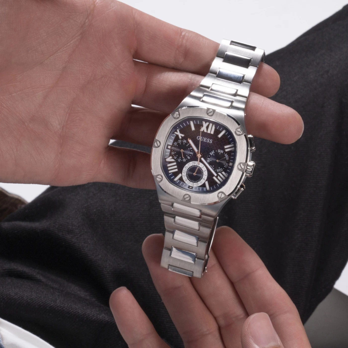 GUESS Headline Heren Horloge GW0572G1 - Image 3