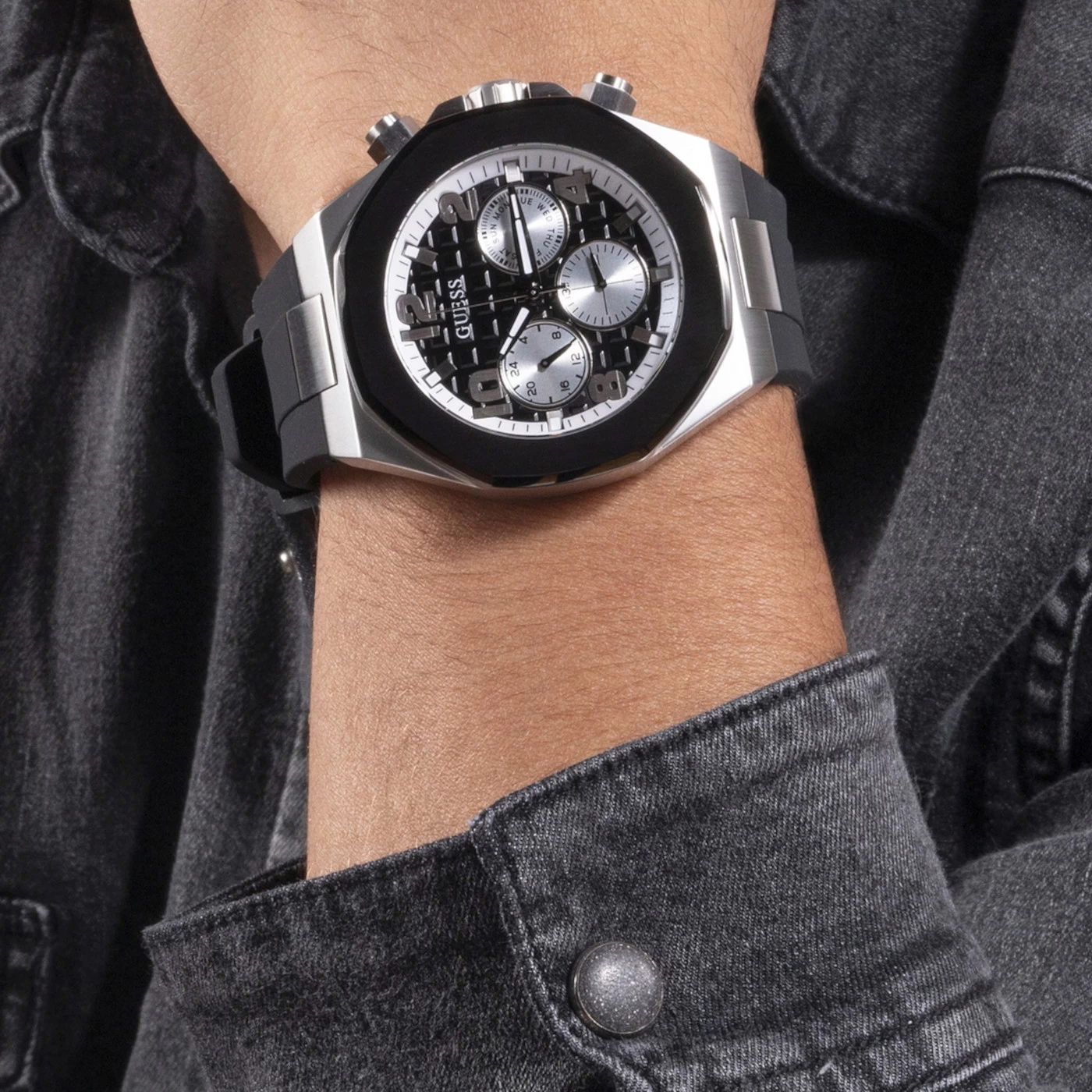 GUESS Empire Heren Horloge GW0583G1 - Image 4