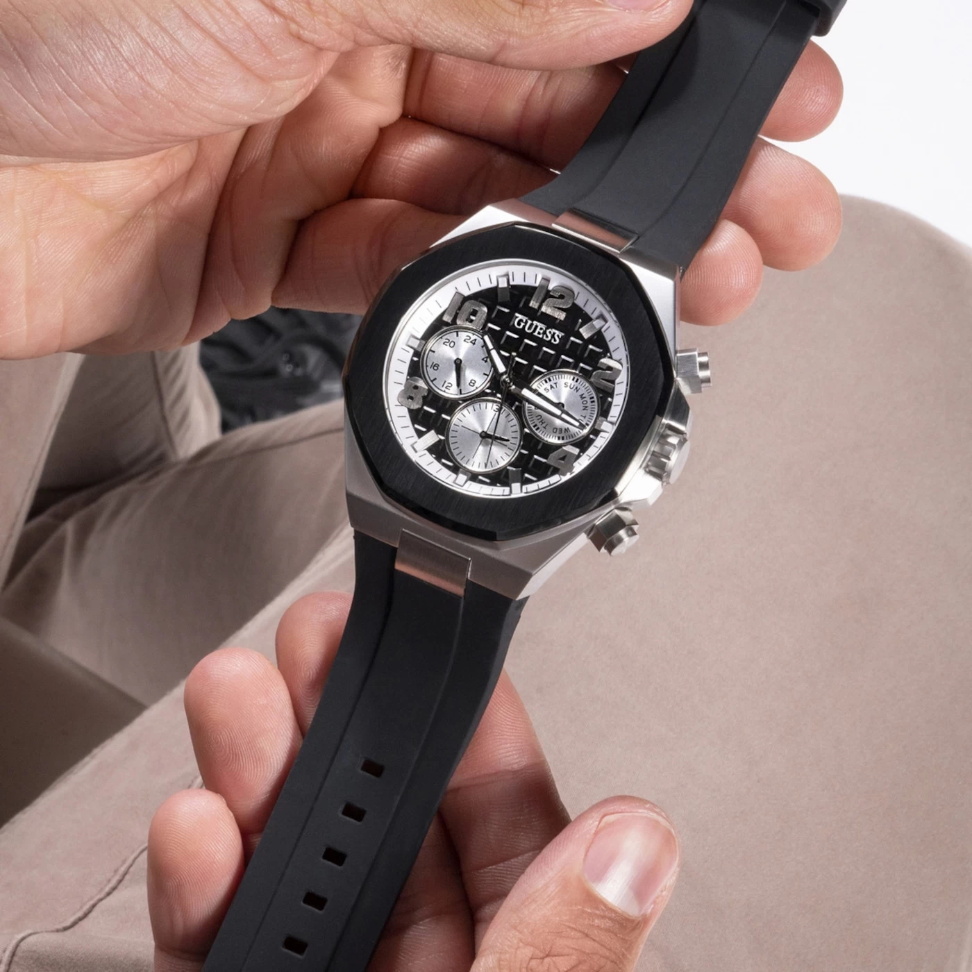 GUESS Empire Heren Horloge GW0583G1 - Image 3