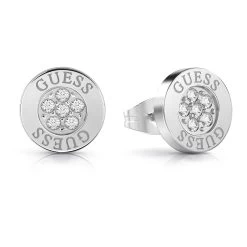 GUESS Studs Party Silver Coloured Ear Studs JUBE02158JWRHT-U