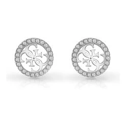 GUESS Studs Party Silver Coloured Ear Studs JUBE02161JWRHT-U