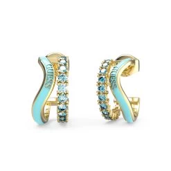 Guess Perfect Liaison Goudkleurige Oorbellen JUBE03071JWYGAQT-U