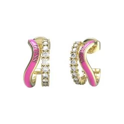 Guess Perfect Liaison Goudkleurige Oorbellen JUBE03071JWYGFCT-U