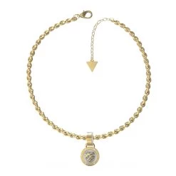 Guess Heart Cage Goudkleurige Ketting JUBN03107JWYGWHT-U