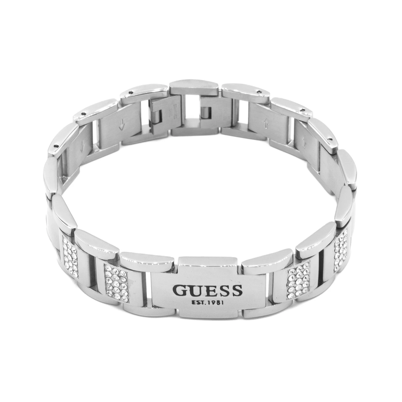 GUESS Frontiers Zilverkleurig Armband JUMB01341JWSTT-U