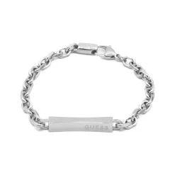 GUESS X-Plate Zilverkleurig Armband JUXB03000JWSTS