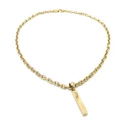 GUESS X-Plate Goudkleurig Ketting JUXN03001JWYGT-U