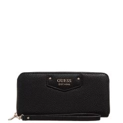 GUESS Eco Brenton Black Zip Wallet SWEVG8-39046-BLA